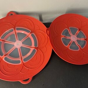 Pampered Chef Boil Over No-More Small & Large